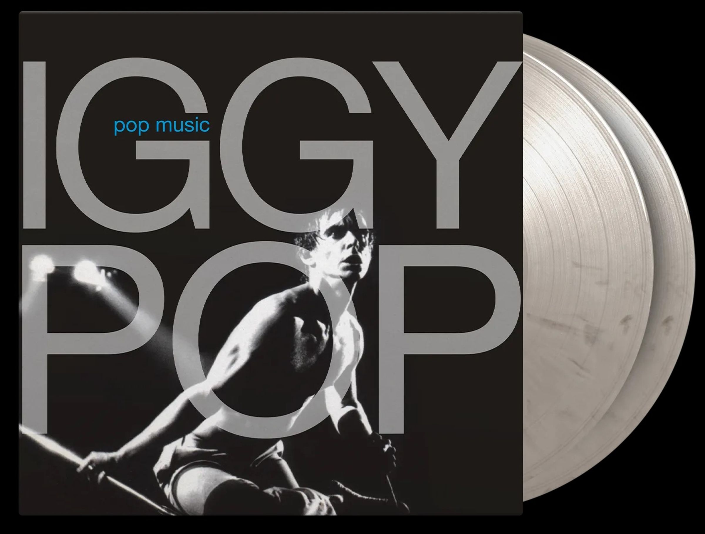 Iggy Pop – Pop Music (180g) (Limited Numbered Edition) (Ash Grey Vinyl) — barcode 8719262034235