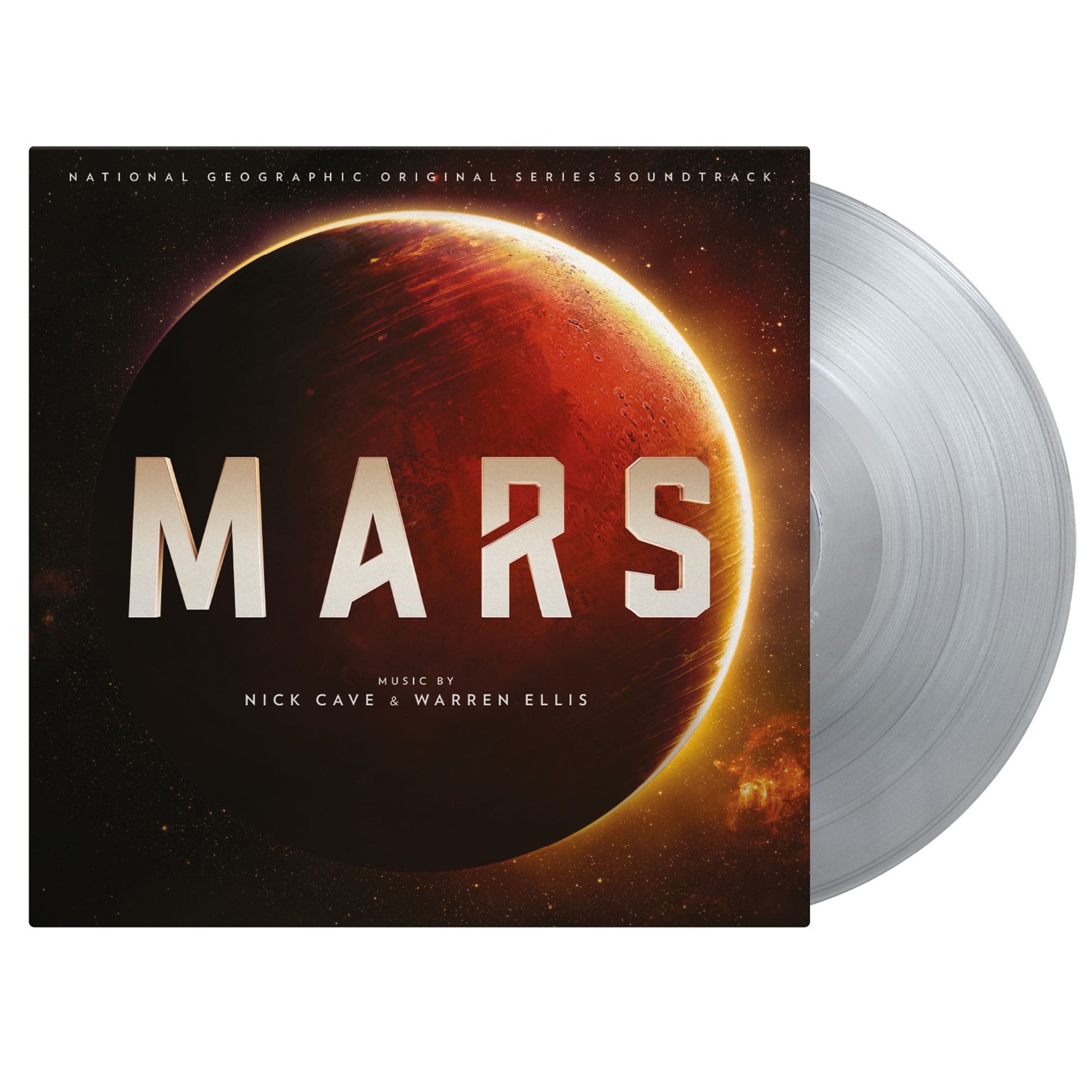 Nick Cave & Warren Ellis – Mars (180g) (Limited Numbered Edition) (Crystal Clear Vinyl) — barcode 8719262034860