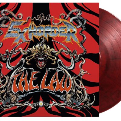 Exhorder – The Law (180g) (Limited Numbered Edition) (Red & Black Marbled Vinyl) — barcode 8719262035027