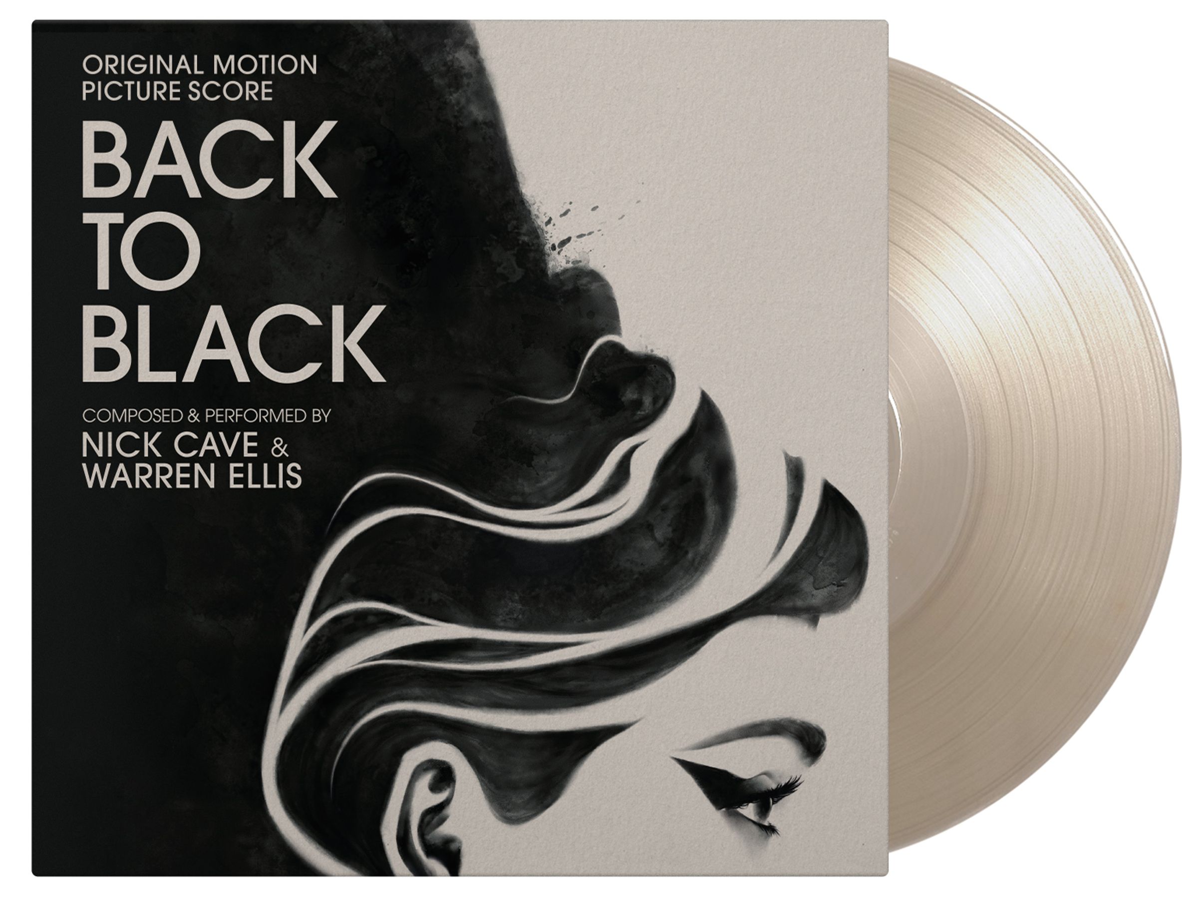 Nick Cave & Warren Ellis – Back To Black (180g) (Limited Numbered Edition) (Crystal Clear Vinyl) (45 RPM) — barcode 8719262036253