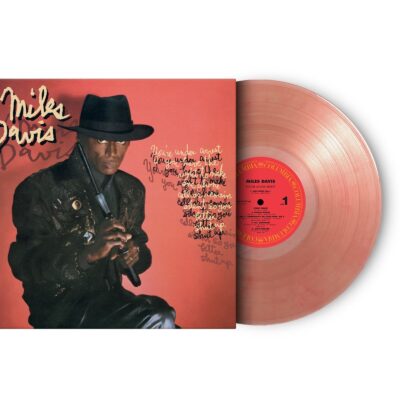 Miles Davis – You're Under Arrest (180g) (Limited Numbered Edition) (Crystal Clear & Red Marbled Vinyl) — barcode 8719262036598