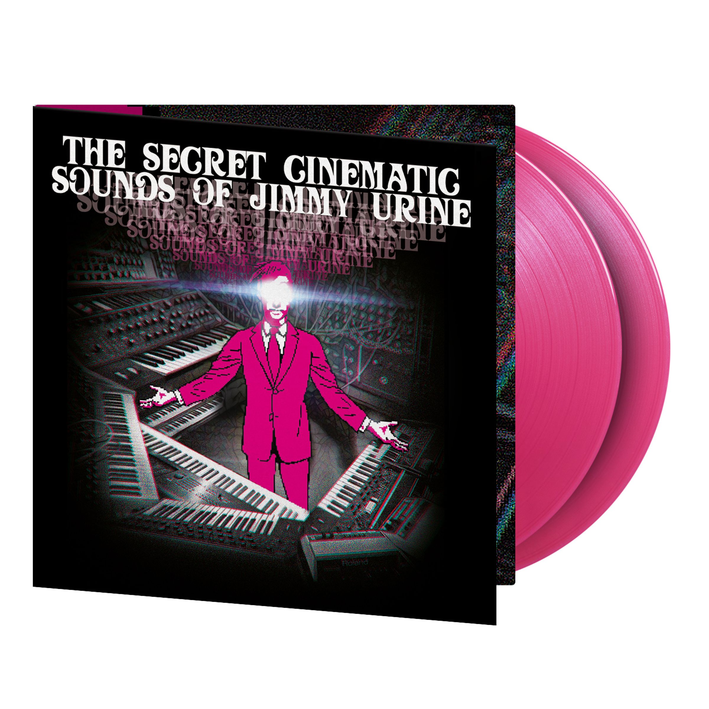 Jimmy Urine – The Secret Cinematic Sounds Of Jimmy Urine (180g) (Limited Numbered Edition) (Translucent Magenta Vinyl) — barcode 8719262036826