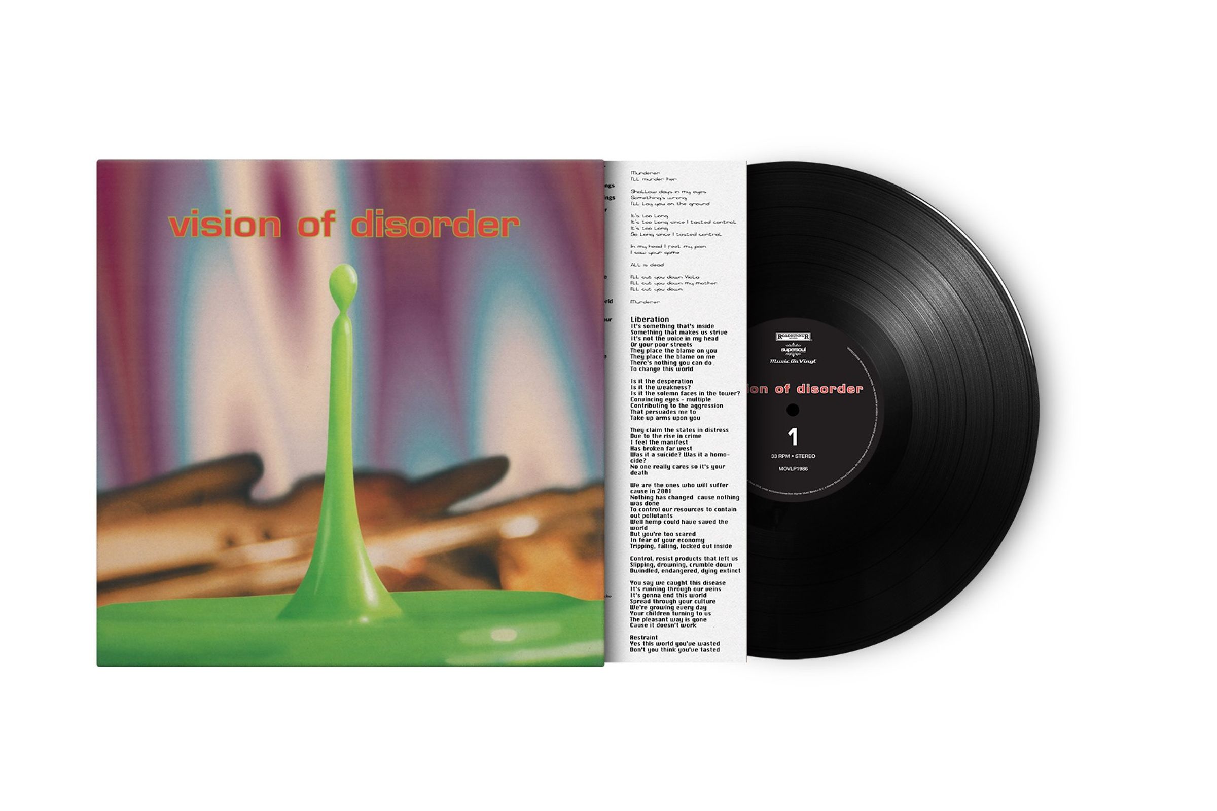 Vision Of Disorder – Vision Of Disorder (180g) — barcode 8719262037595