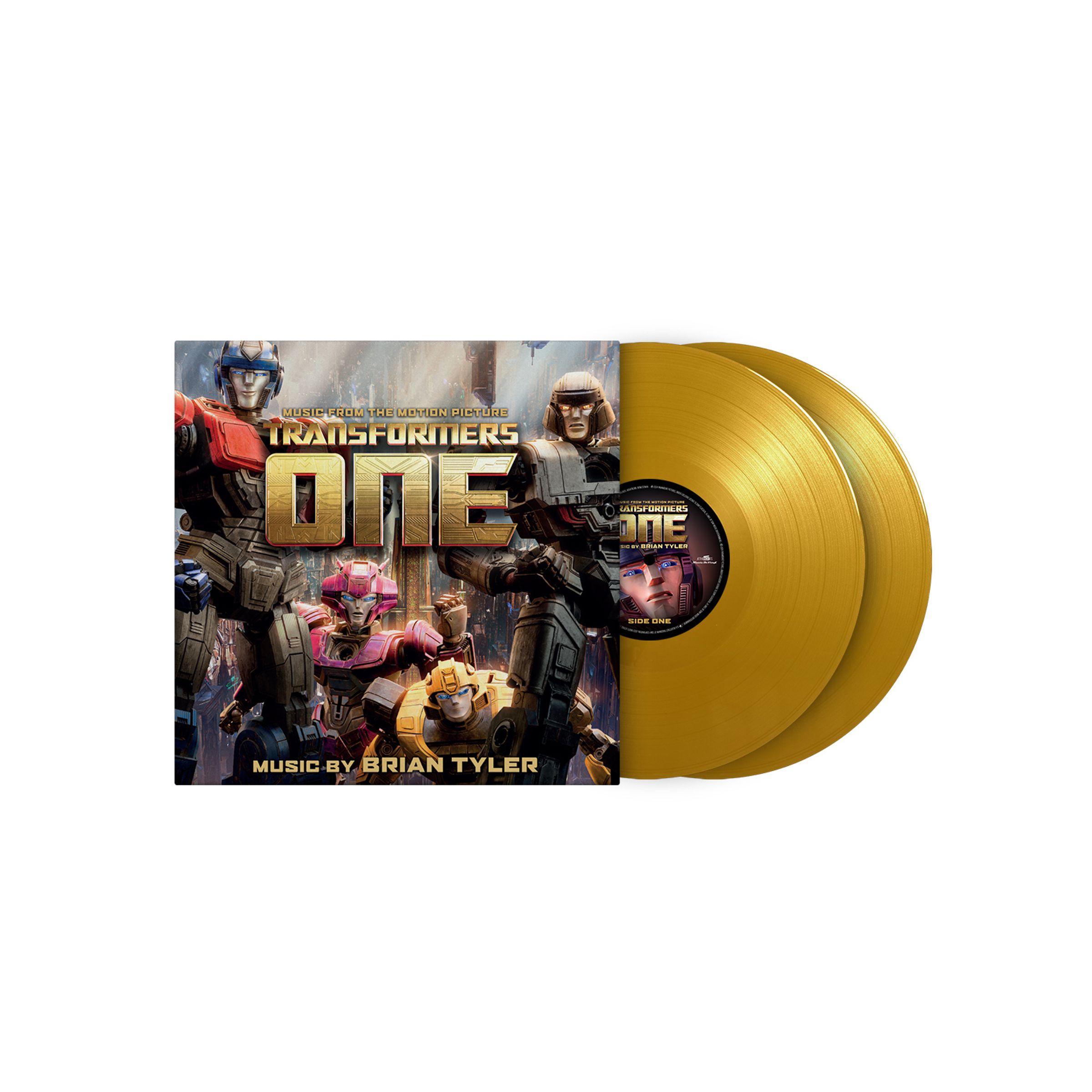 Brian Tyler – Transformers One (180g) (Limited Numbered Edition) (Yellow Vinyl) — barcode 8719262038073