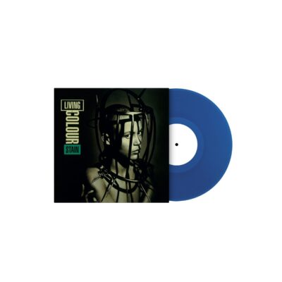 Living Colour – Stain (180g) (Limited Numbered Edition) (Translucent Blue Vinyl) — barcode 8719262038219