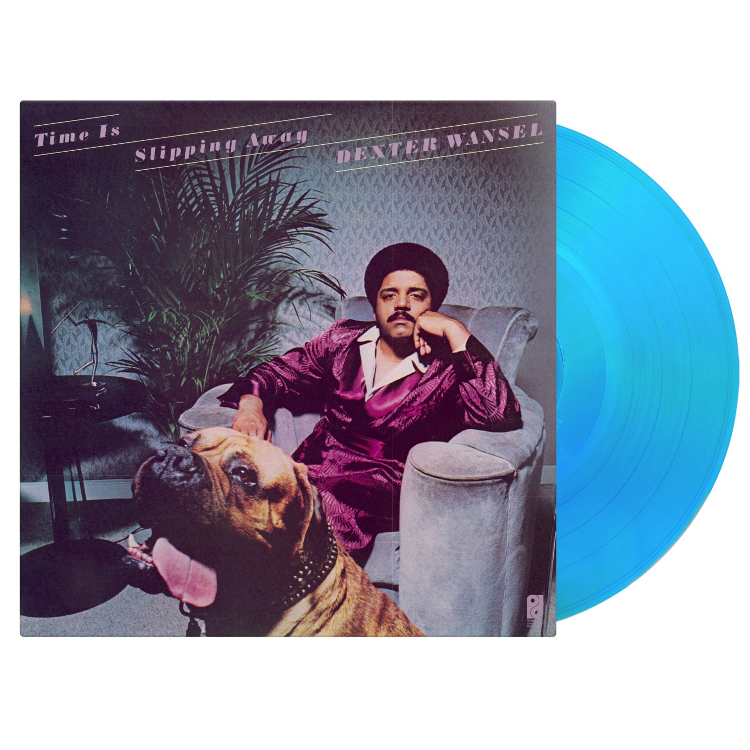 Dexter Wansel – Time is Slipping Away (180g) (Limited Edition) (Blue Vinyl) — barcode 8719262038509