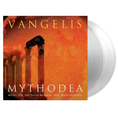 Vangelis – Mythodea - Music For The NASA Mission: 2001 Mars Odyssey (180g) (Limited Edition) (Crystal Clear Vinyl) — barcode 8719262039360
