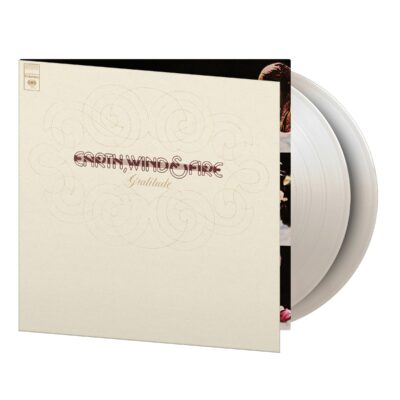 Earth, Wind & Fire – Gratitude (50th Anniversary) (Limited Numbered Edition) (White Vinyl) — barcode 8719262039568