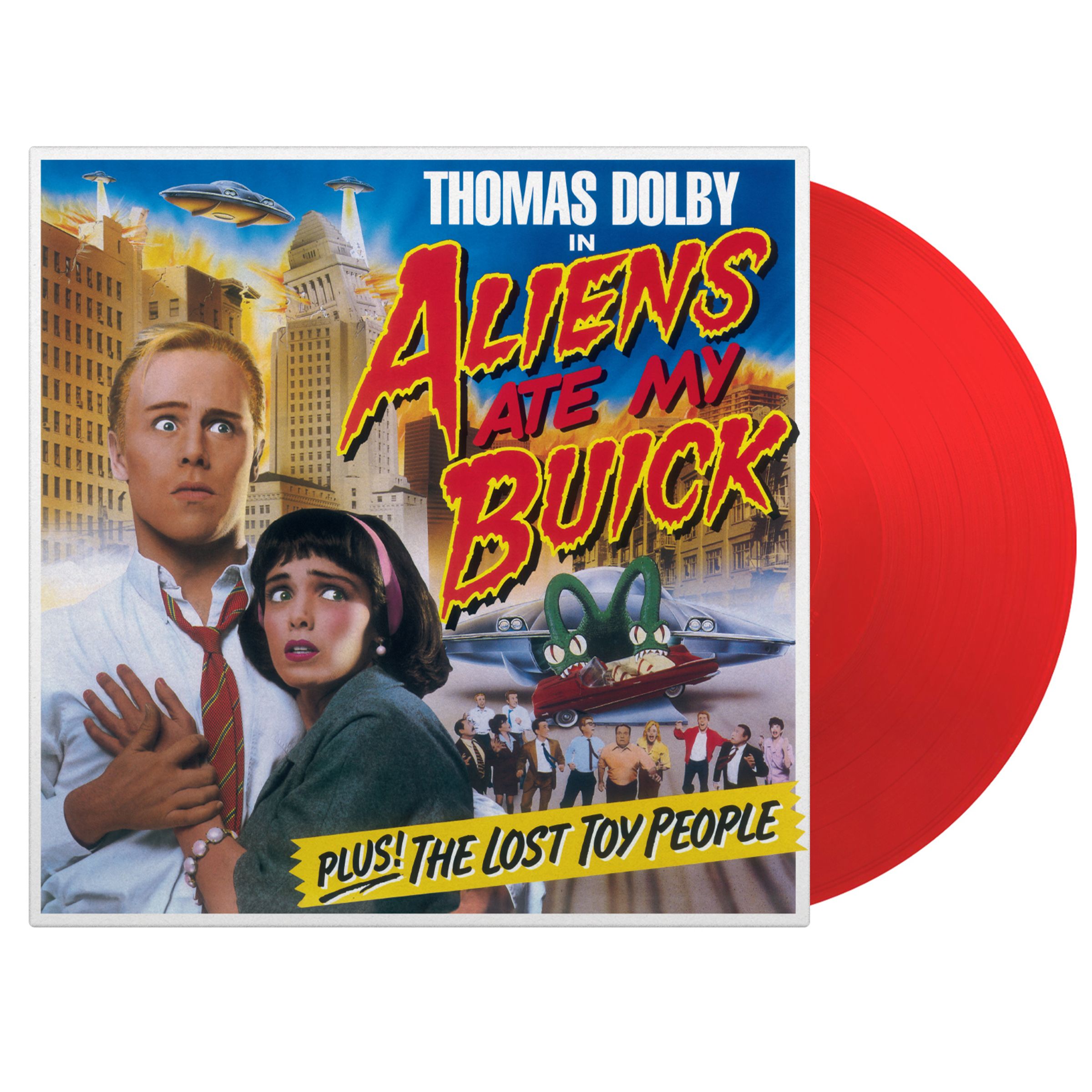 Thomas Dolby – Aliens Ate My Buick (180g) (Limited Numbered Edition) (Red Vinyl) — barcode 8719262039643