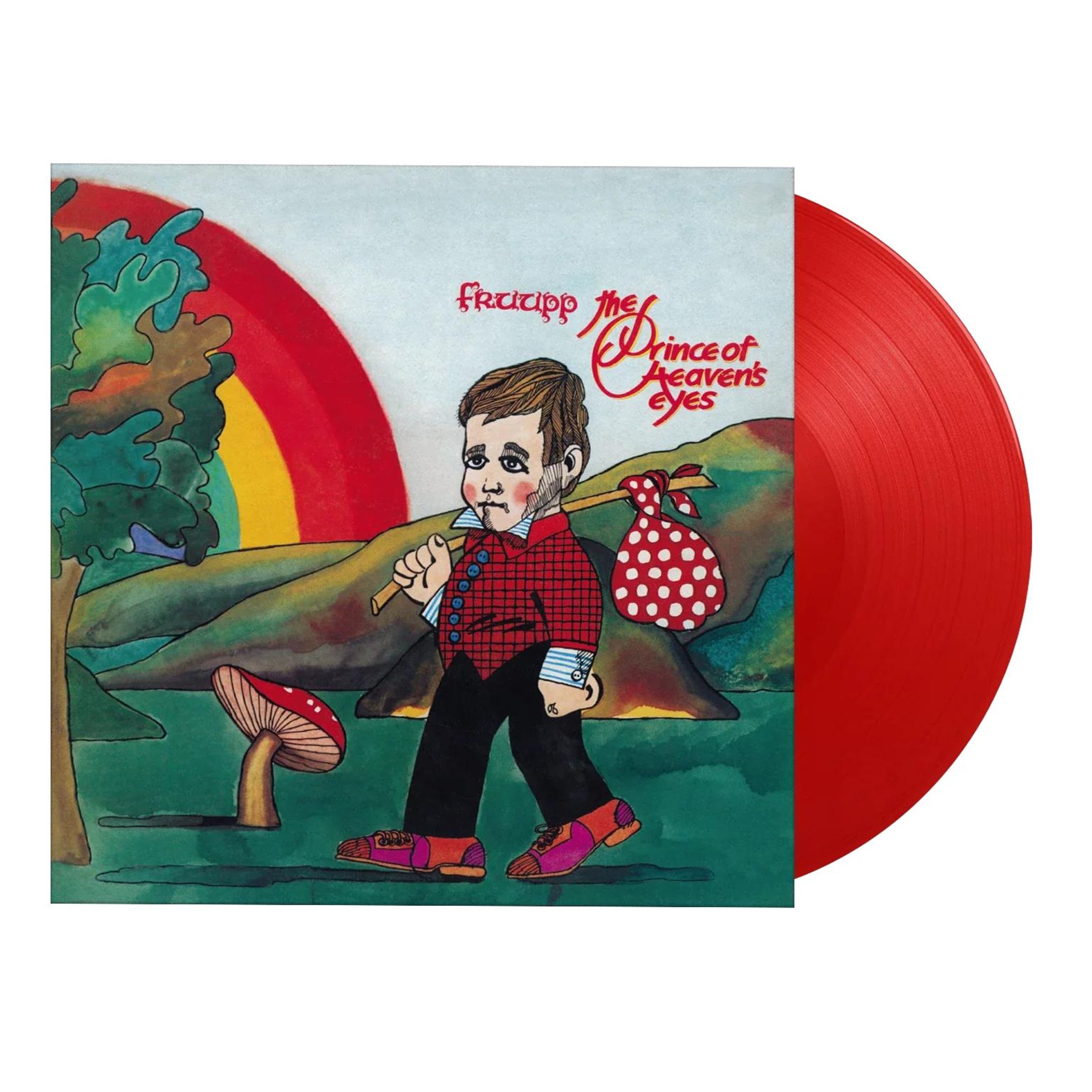 Fruupp – The Prince Of Heaven's Eyes (180g) (Limited Numbered Edition) (Transparent Red Vinyl) — barcode 8719262039698