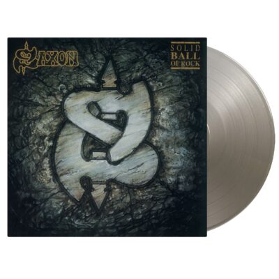 Saxon – Solid Ball Of Rock (180g) (Limited Numbered Edition) (Silver Vinyl) — barcode 8719262039797