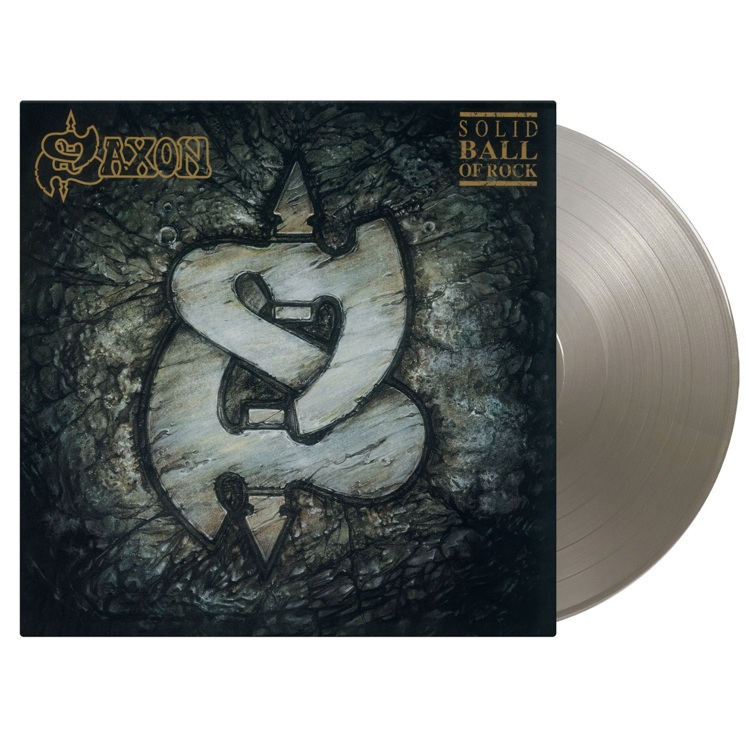 Saxon – Solid Ball Of Rock (180g) (Limited Numbered Edition) (Silver Vinyl) — barcode 8719262039797