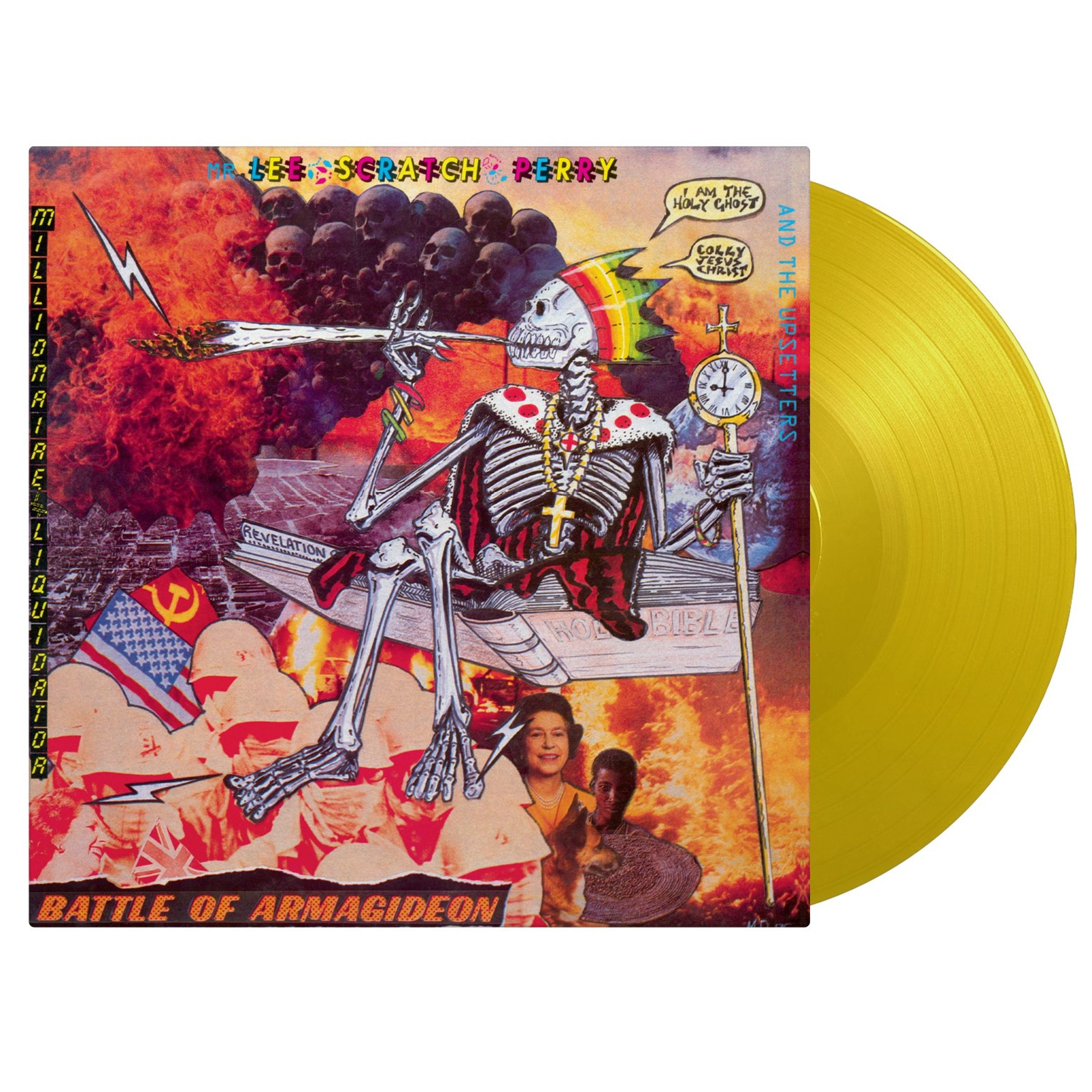Lee 'Scratch' Perry – Battle Of Armagideon (180g) (Limited Numbered Edition) (Yellow Vinyl) — barcode 8719262039902
