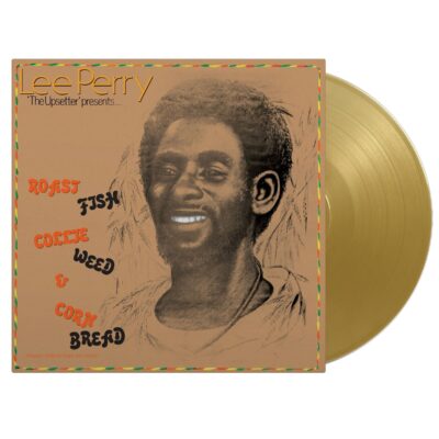 Lee 'Scratch' Perry – Roast Fish, Collie Weed & Corn Bread (180g) (Limited Numbered Edition) (Gold Vinyl) — barcode 8719262039926