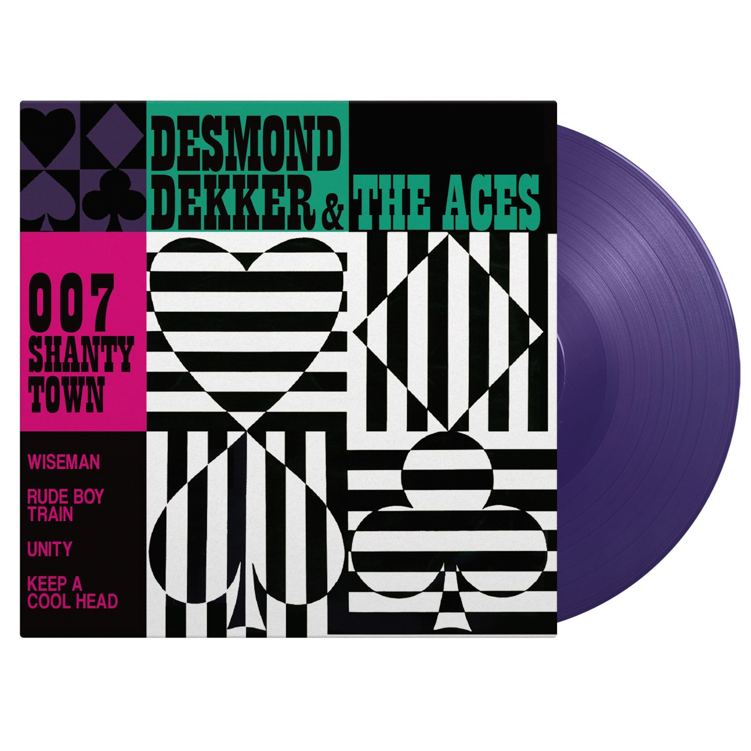 Desmond Dekker – 007 Shanty Town (180g) (Limited Numbered Edition) (Purple Vinyl) — barcode 8719262039988