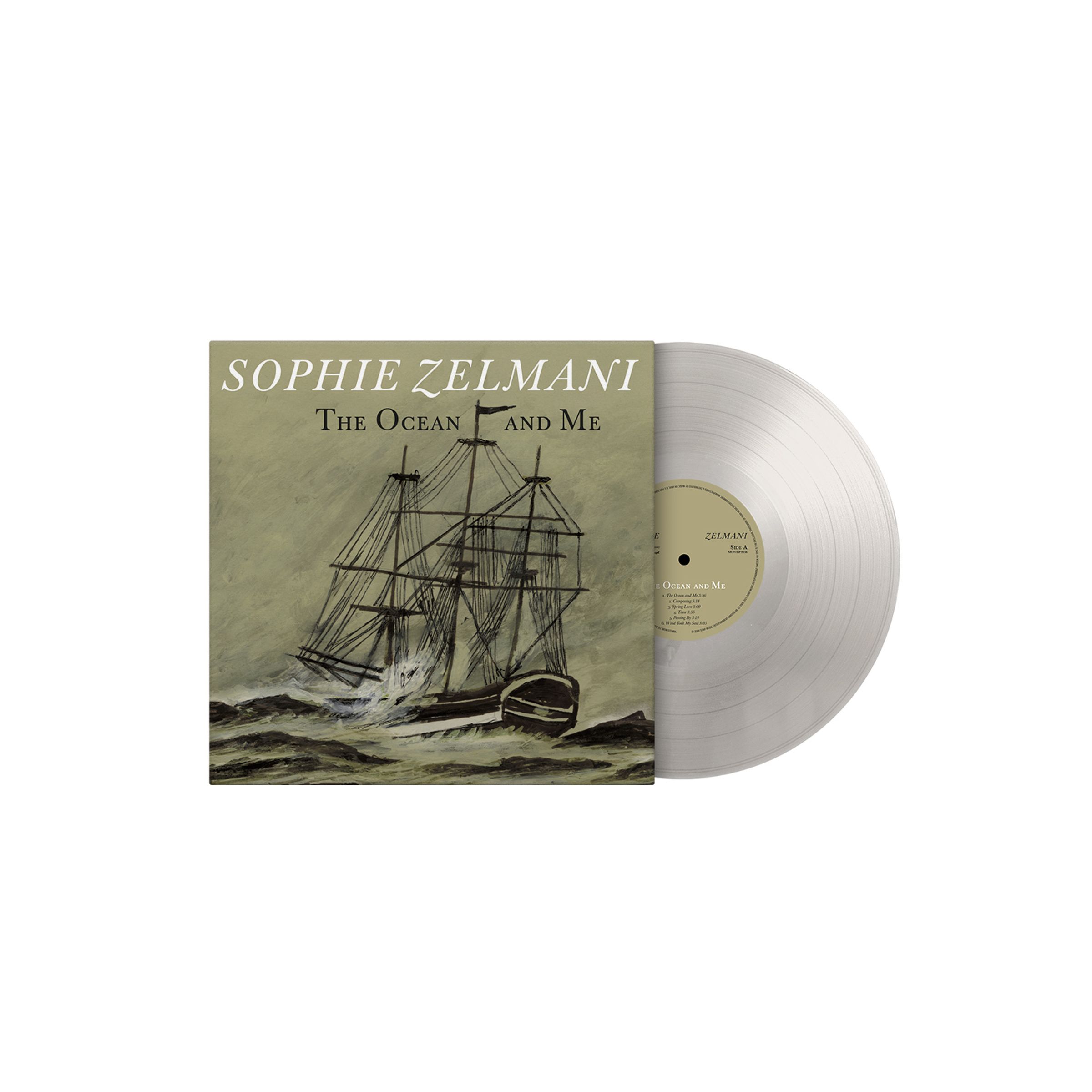 Sophie Zelmani – The Ocean And Me (180g) (Limited Numbered Edition) (Crystal Clear Vinyl) — barcode 8719262040236