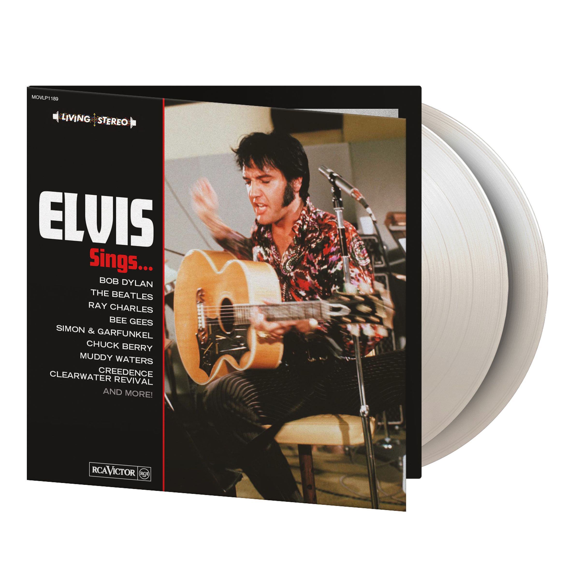 Elvis Presley – Elvis Sings... (180g) (Limited Numbered Edition) (White Vinyl) — barcode 8719262040403