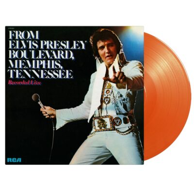 Elvis Presley – From Elvis Presley Boulevard, Memphis, TN (180g) (Limited Numbered Edition) (Orange Vinyl) — barcode 8719262040427