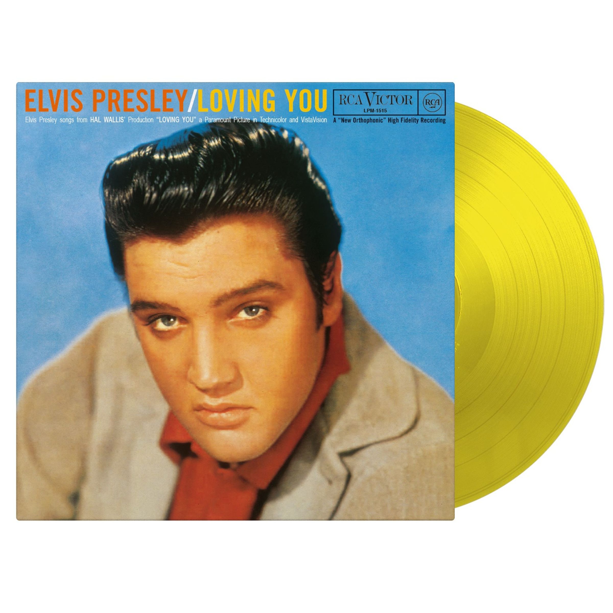 Elvis Presley – Loving You (180g) (Limited Numbered Edition) (Transparent Yellow Vinyl) — barcode 8719262040465