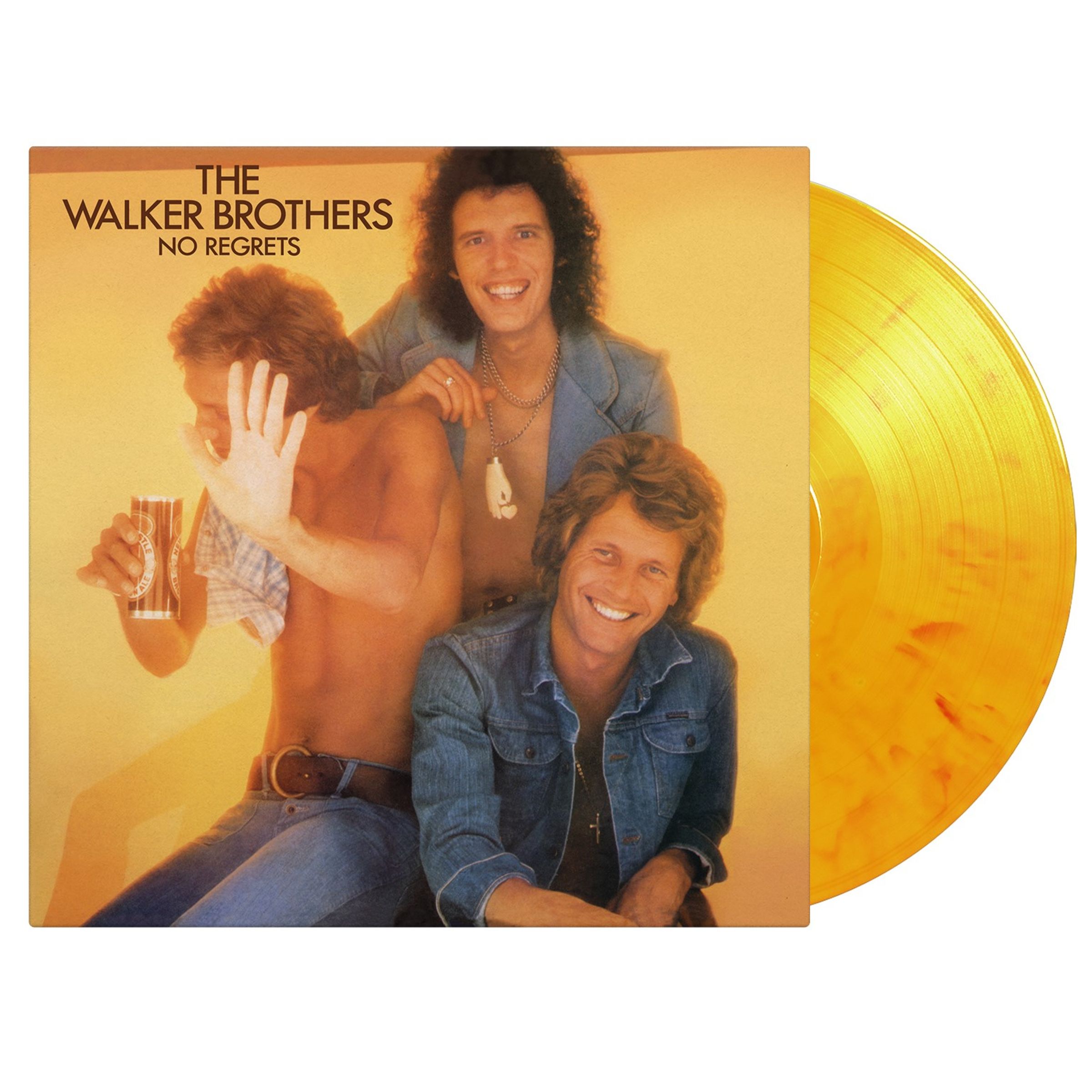 The Walker Brothers – No Regrets (50th Anniversary) (180g) (Limited Edition) (Orange, Yellow and Red Marble Vinyl) — barcode 8719262040946