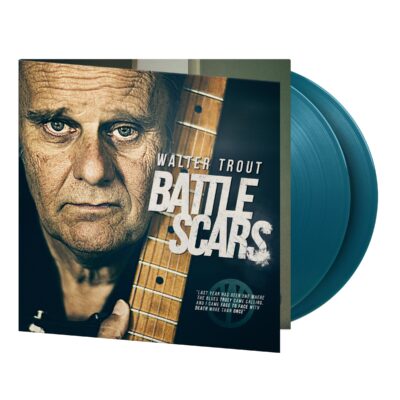 Walter Trout – Battle Scars (10th Anniversary) (180g) (Limited Numbered Edition) (Aquamarine Vinyl) — barcode 8719262041127