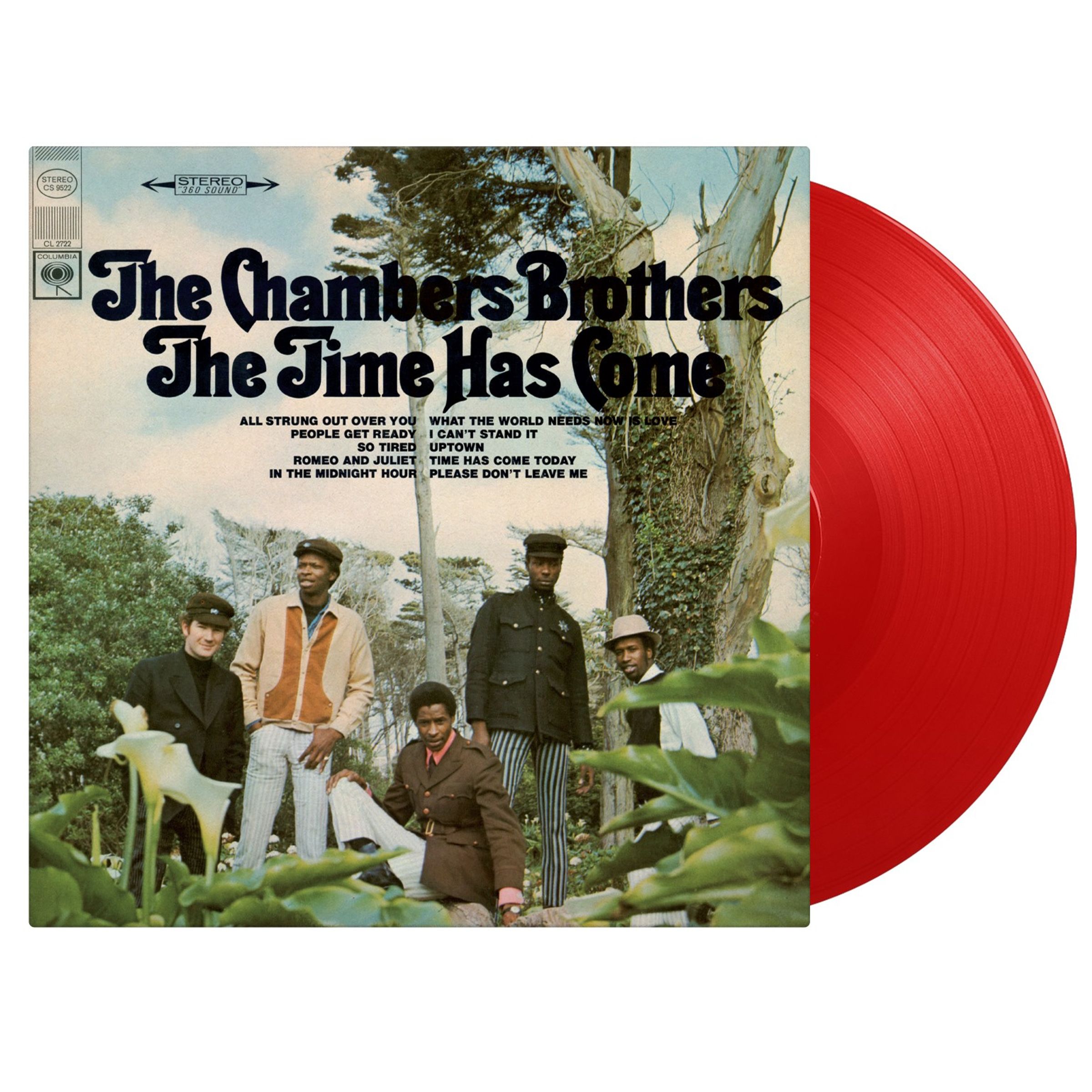 The Chambers Brothers – The Time Has Come (180g) (Limited Numbered Edition) (Red Vinyl) — barcode 8719262041387
