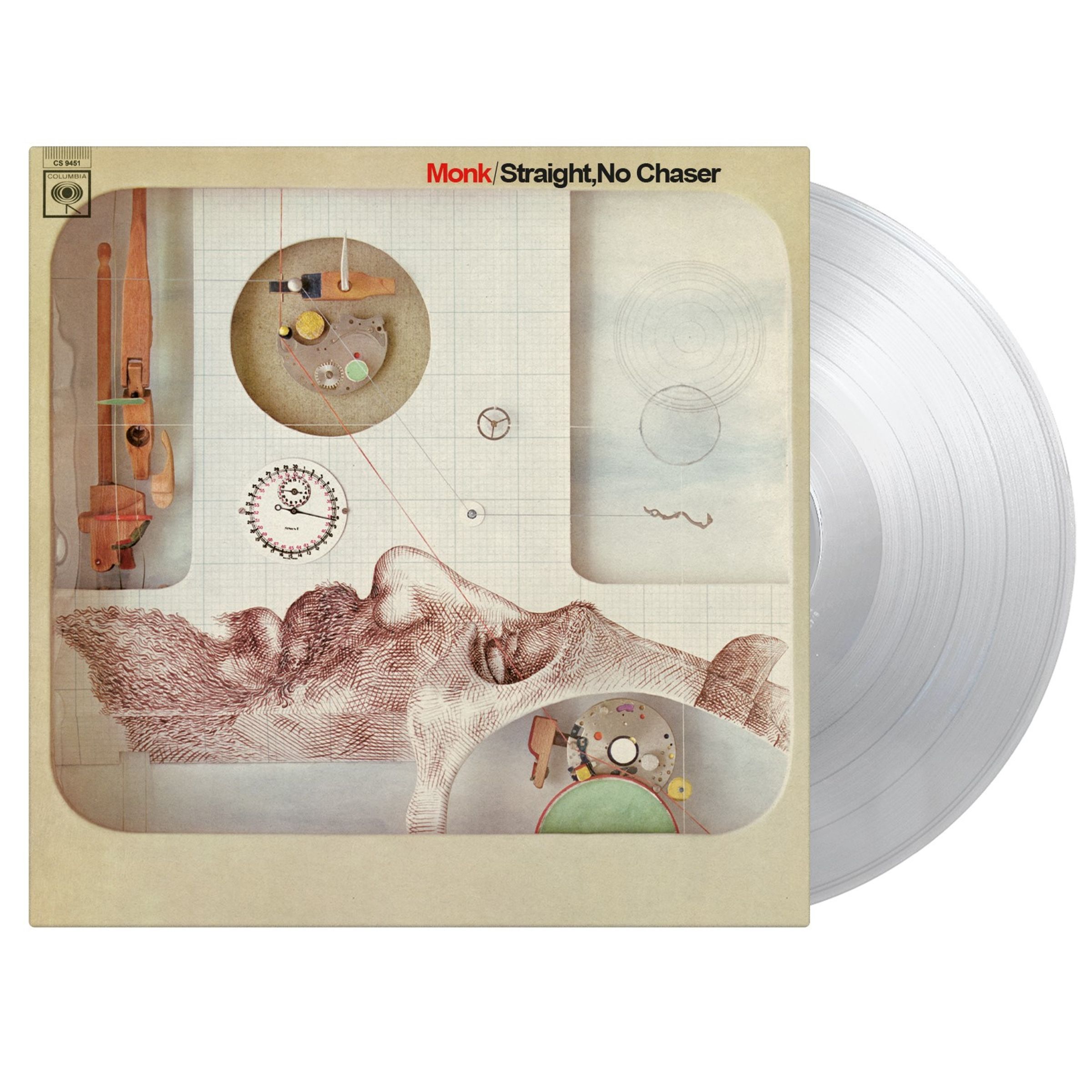 Thelonious Monk – Straight, No Chaser (180g) (Limited Numbered Edition) (Clear Vinyl) — barcode 8719262041400