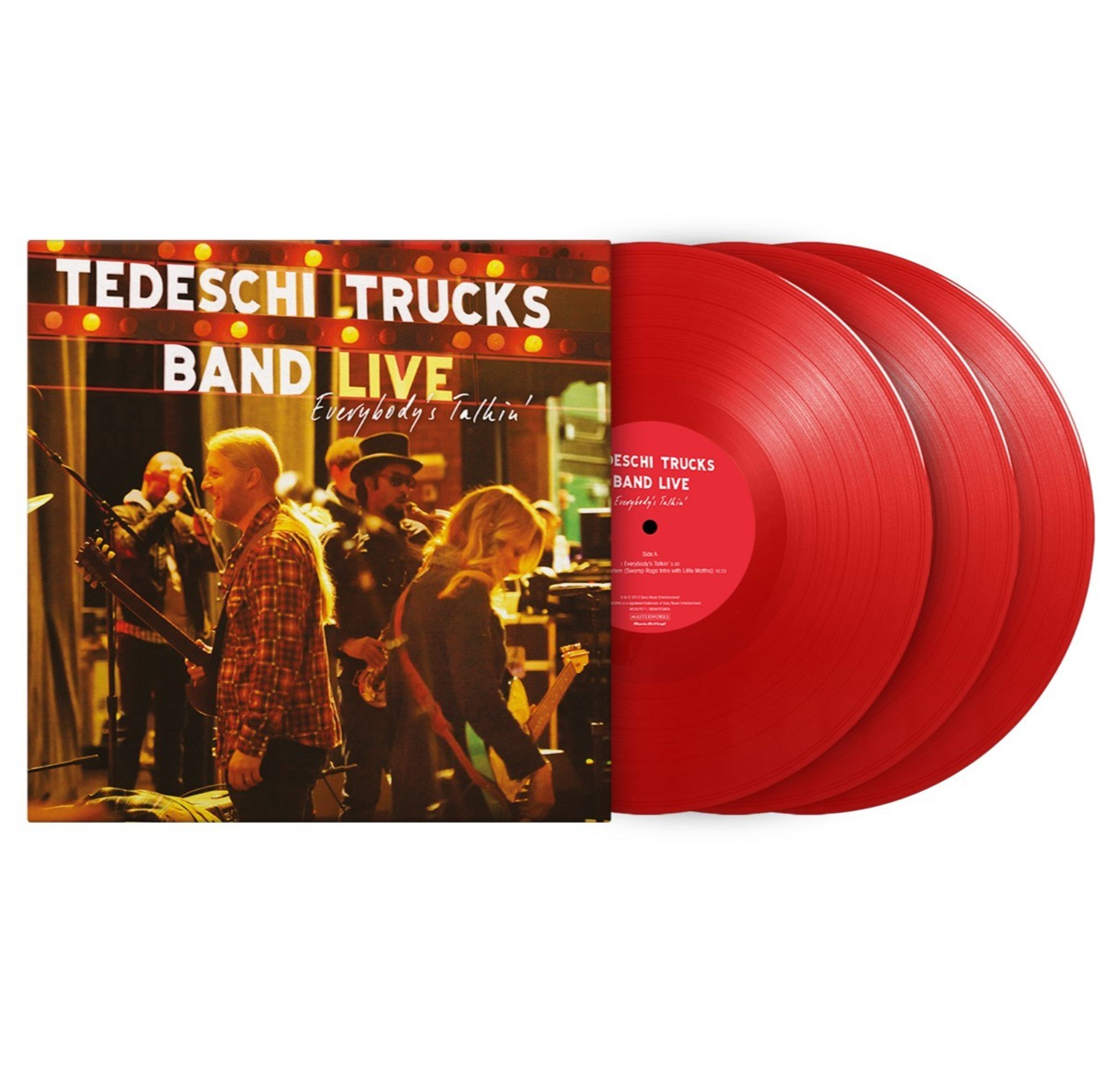 Tedeschi Trucks Band – Everybody's Talkin' (180g) (Limited Numbered Edition) (Red Vinyl) — barcode 8719262041448