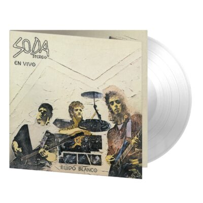 Soda Stereo – Ruido Blanco - En Vivo (180g) (Limited Numbered Edition) (Crystal Clear Vinyl) — barcode 8719262041813
