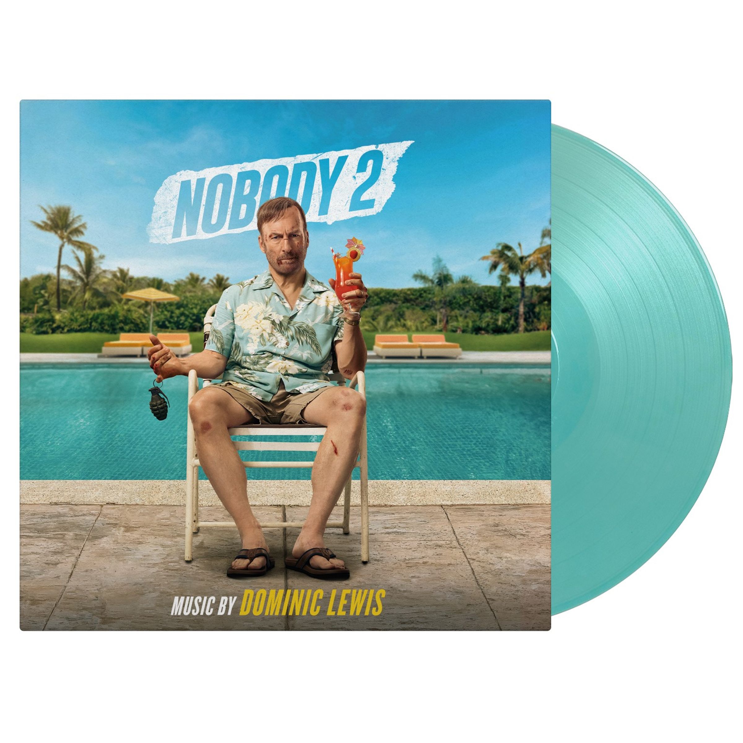 Dominic Lewis – Nobody 2 (180g) (Limited Edition) (Turquoise Vinyl) — barcode 8719262041967