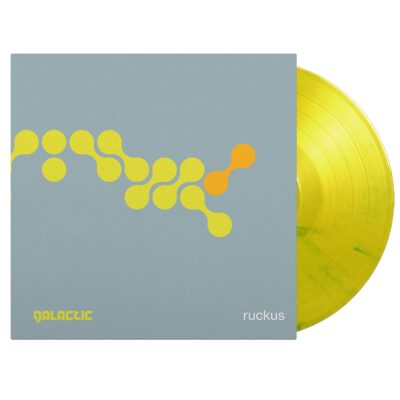 Galactic – Ruckus (180g) (Limited Numbered Edition) (Yellow W/ Green Marble Vinyl) — barcode 8719262042186