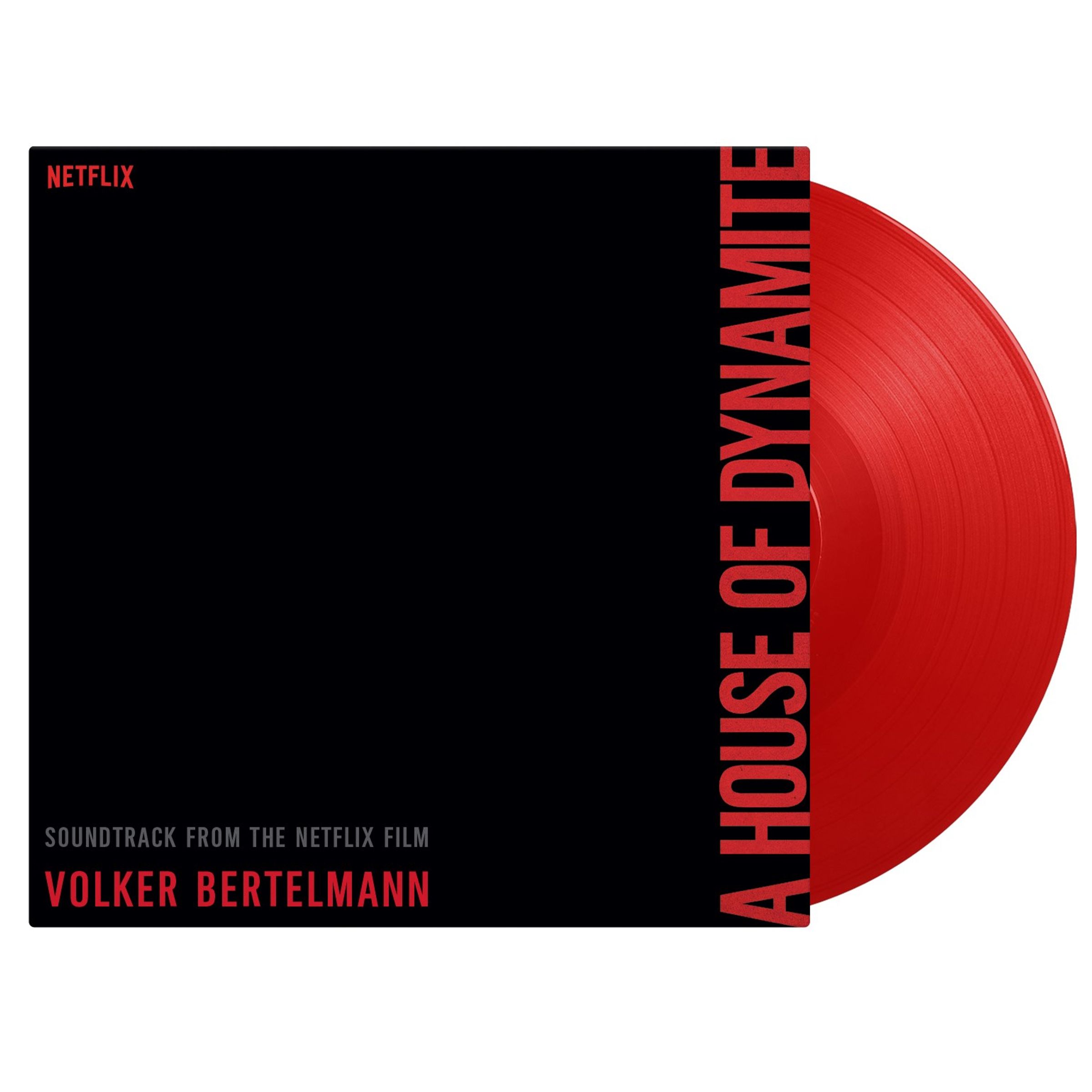 Volker Bertelmann (Hauschka) – A House of Dynamite (180g) (Limited Edition) (Red Vinyl) — barcode 8719262042285