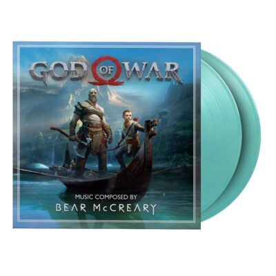 Bear McCreary – God Of War (180g) (Limited Numbered Edition) (Turquoise Vinyl) — barcode 8719262042803