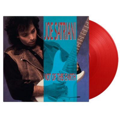 Joe Satriani – Not of this Earth (40th Anniversary) (180g) (Limited Numbered Edition) (Red Vinyl) — barcode 8719262043176