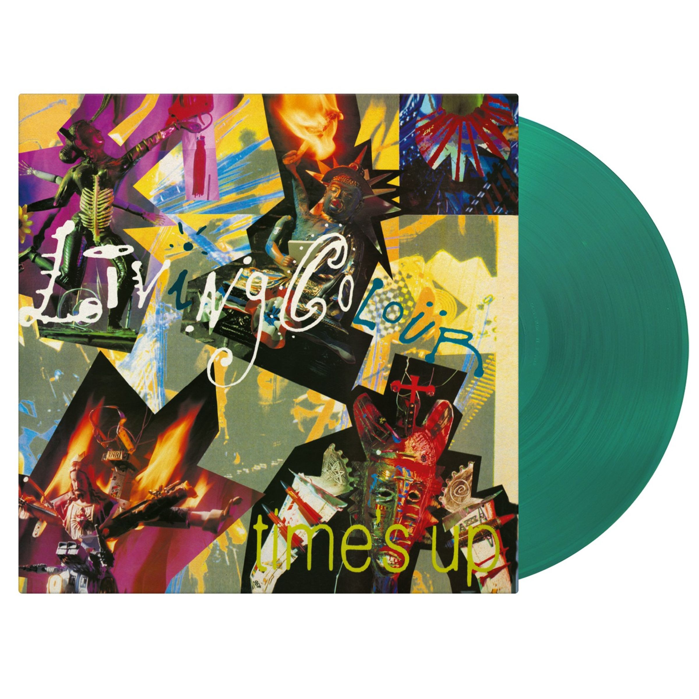 Living Colour – Time's Up (180g) (Limited Numbered Edition) (Translucent Green Vinyl) — barcode 8719262043237