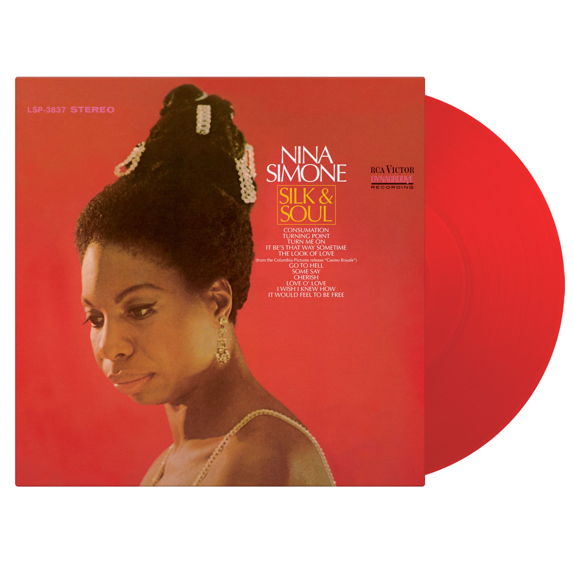 Nina Simone – Silk & Soul (180g) (Limited Numbered Edition) (Translucent Red Vinyl) — barcode 8719262043954