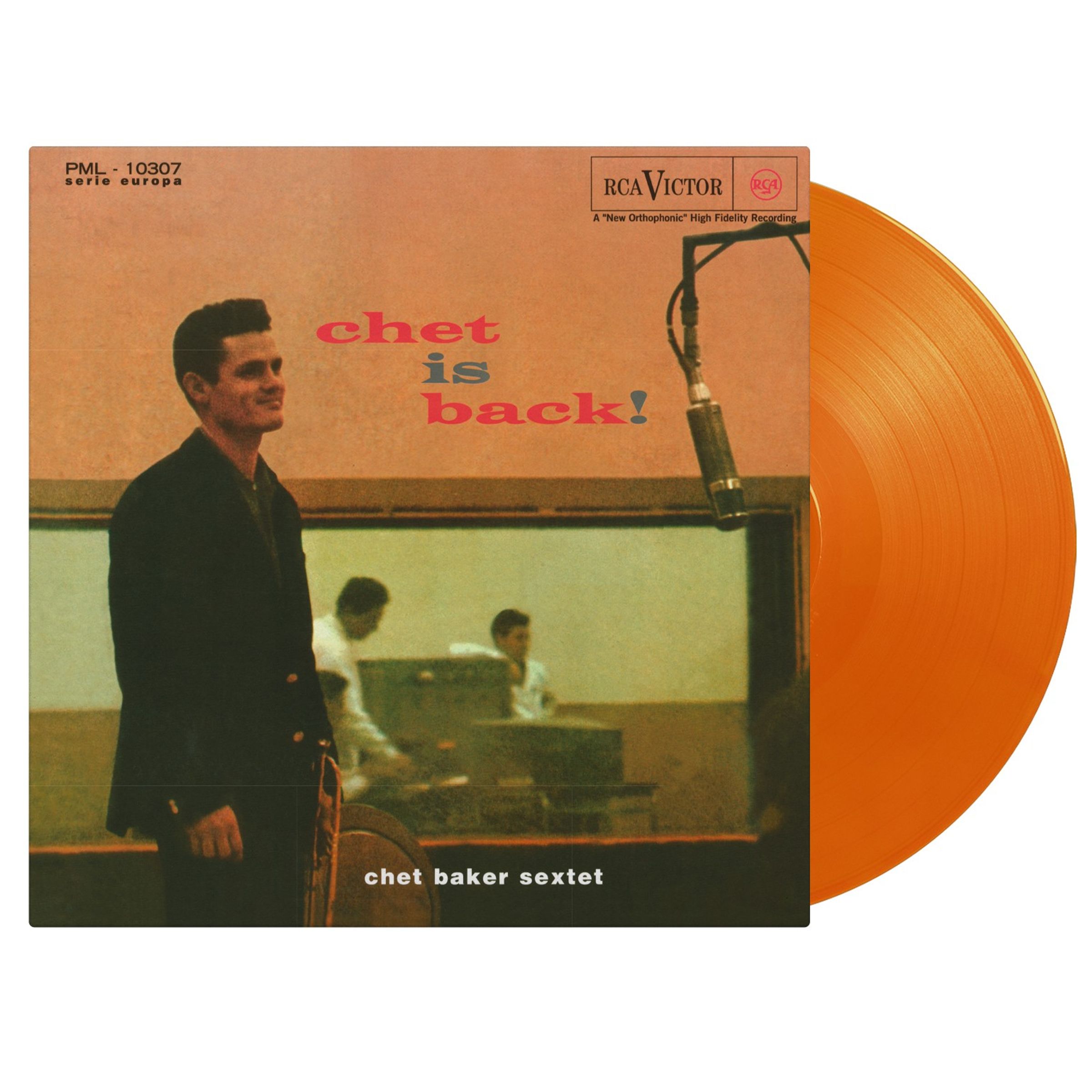 Chet Baker – Chet Is Back! (180g) (Limited Numbered Edition) (Orange Vinyl) — barcode 8719262043978