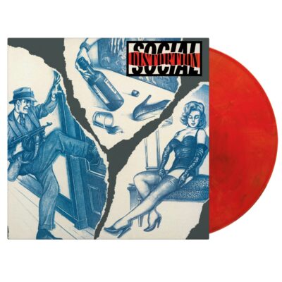 Social Distortion – Social Distortion (180g) (Limited Numbered Edition) (Translucent Red, Black & White Marble Vinyl) — barcode 8719262044081