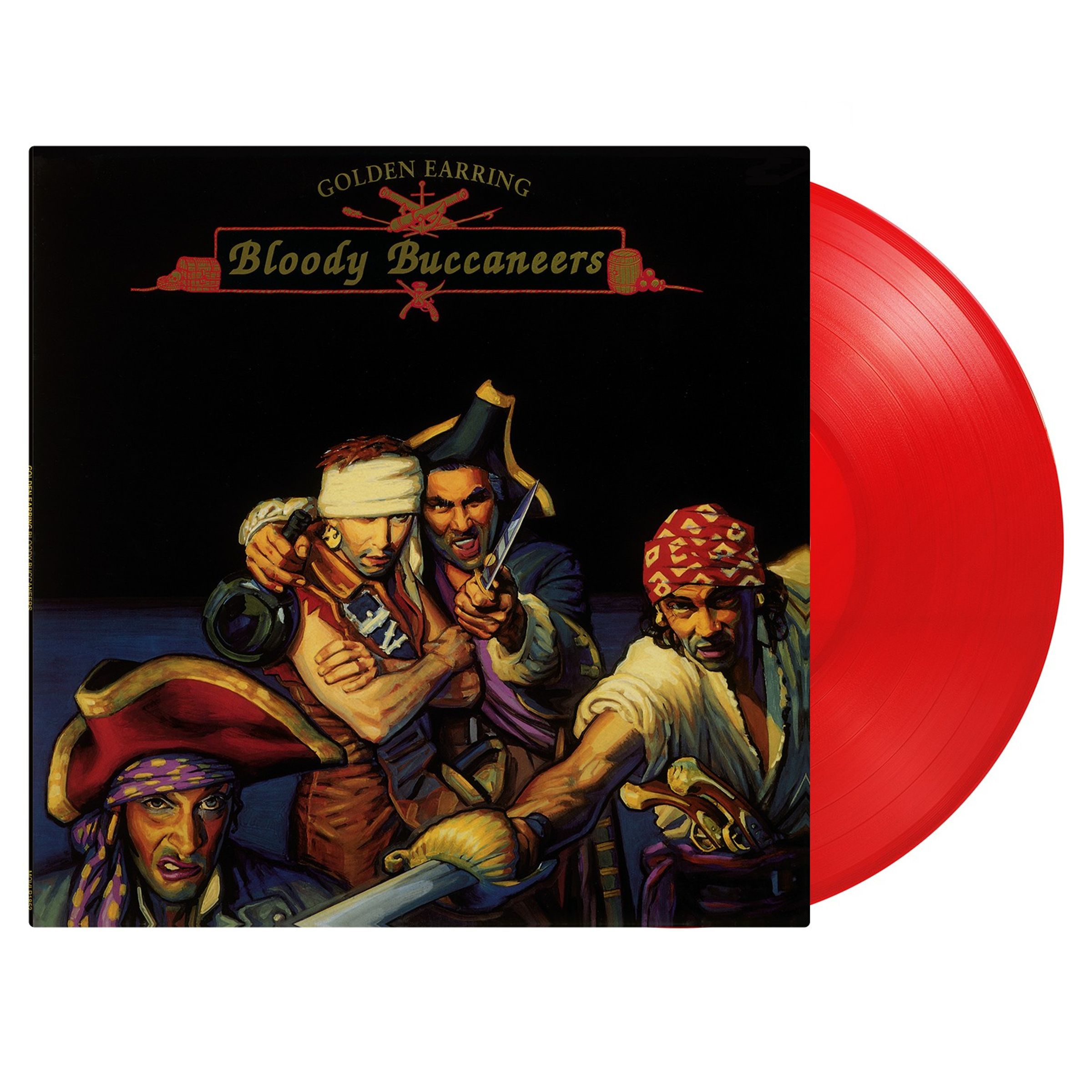 Golden Earring (The Golden Earrings) – Bloody Buccaneers (180g) (Limited Numbered Edition) (Red Vinyl) — barcode 8719262044159