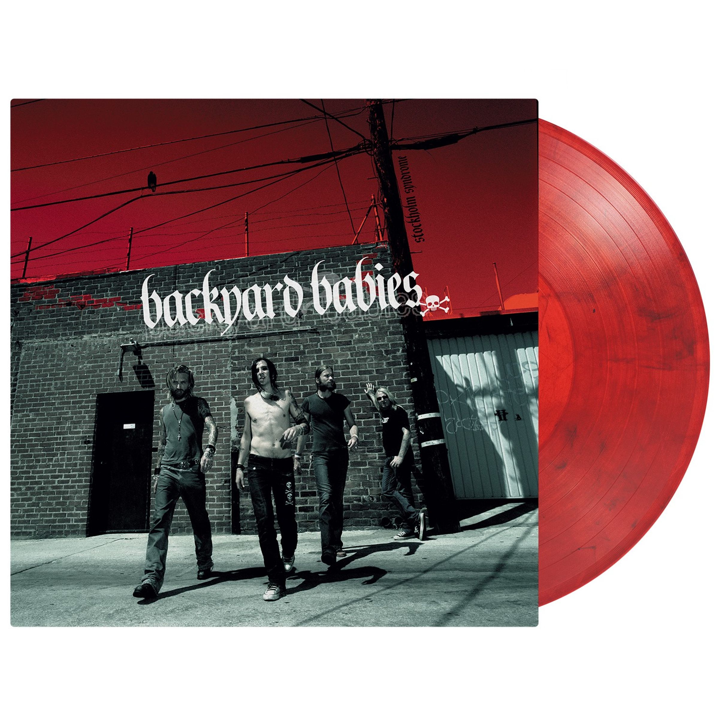 Backyard Babies – Stockholm Syndrome (180g) (Limited Numbered Edition) (Red W/ Black Marble Vinyl) — barcode 8719262044593