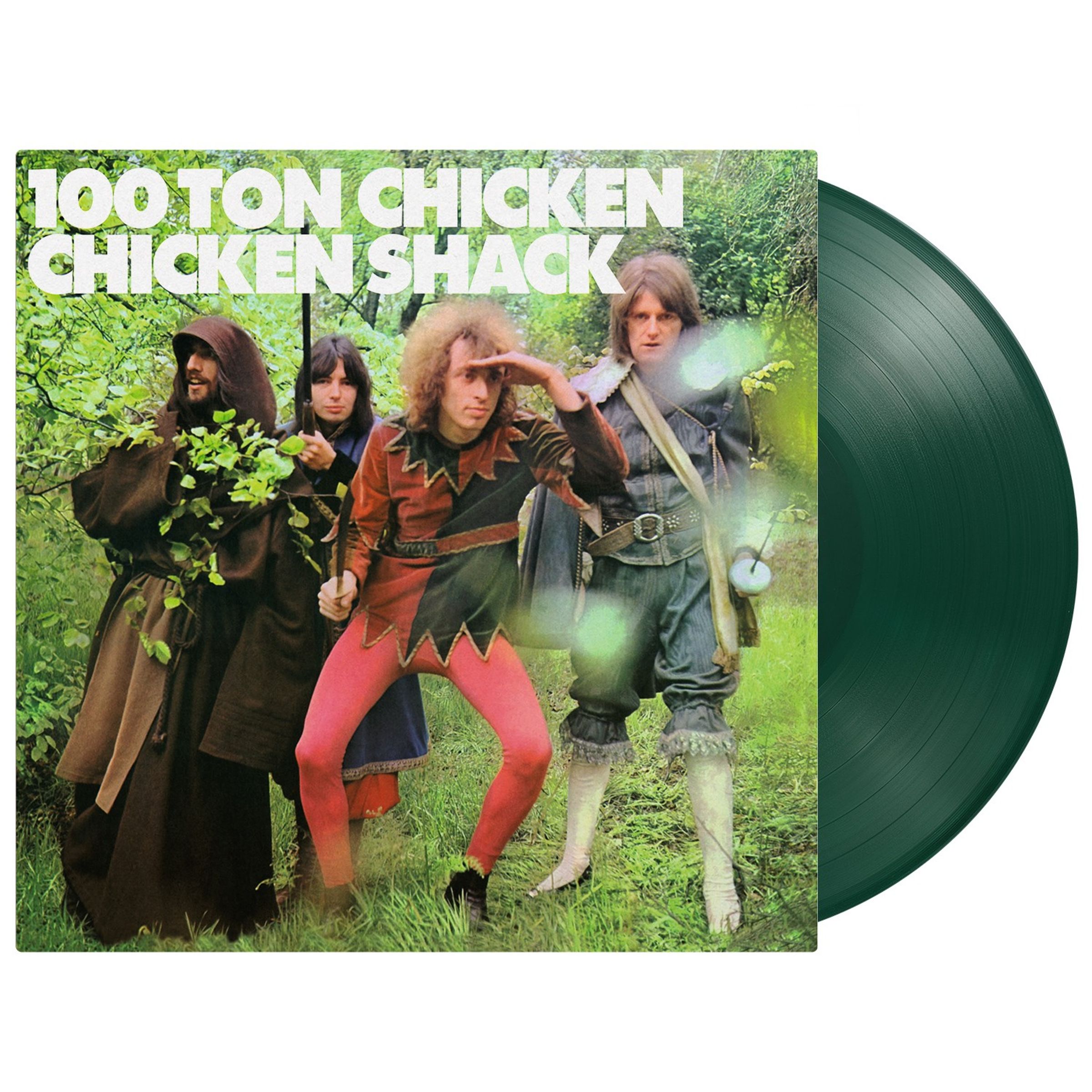 Chicken Shack (Stan Webb) – 100 Ton Chicken (180g) (Limited Numbered Edition) (Green Vinyl) — barcode 8719262045811