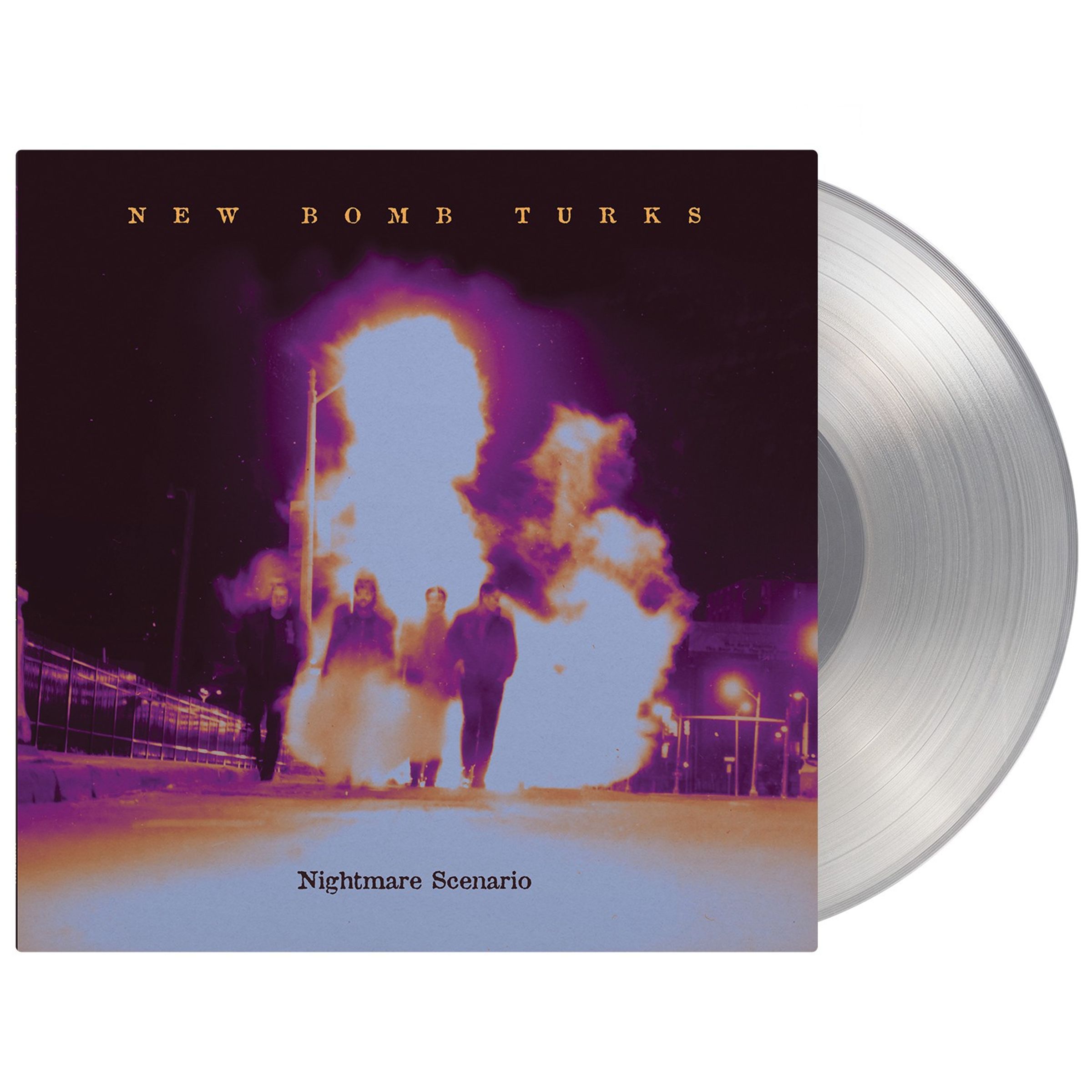 New Bomb Turks – Nightmare Scenario (180g) (Limited Numbered Edition) (Clear Vinyl) — barcode 8719262045835