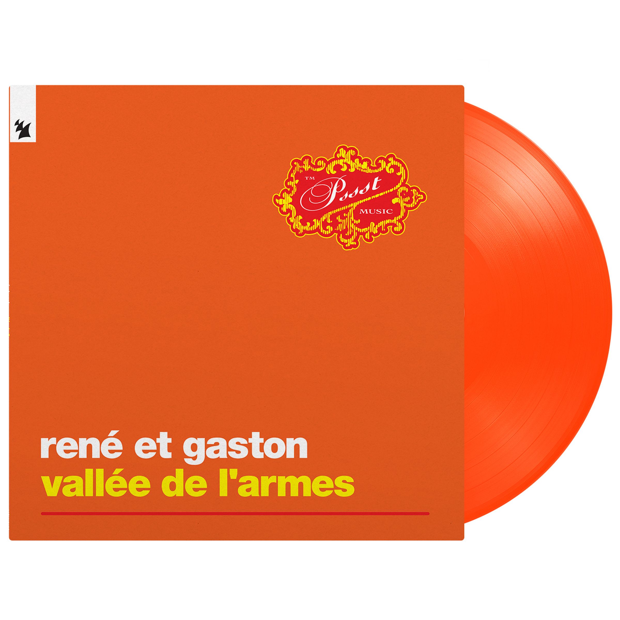 René Et Gaston – Vallée De L'armes (140g) (Limited Edition) (Orange Vinyl) — barcode 8719262045903