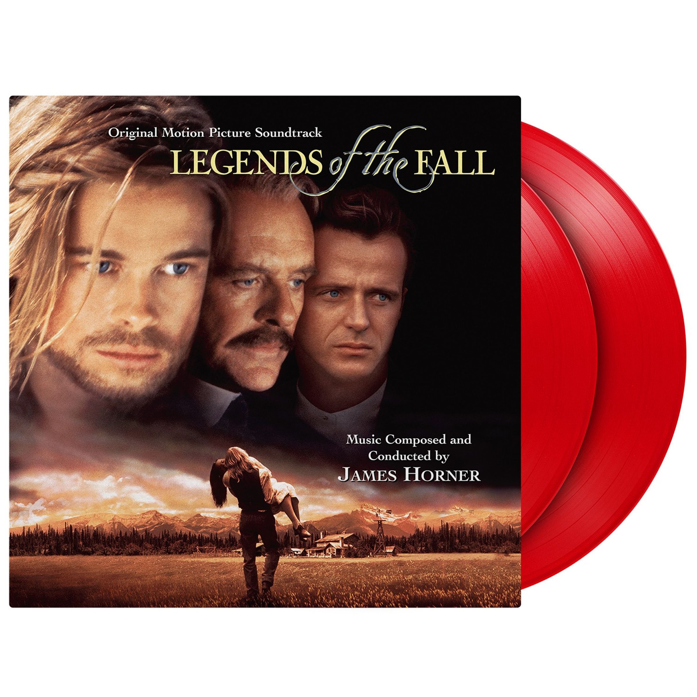 James Horner – Legends Of The Fall (DT: Legenden der Leidenschaft) (180g) (Limited Numbered Edition) (Red Vinyl) — barcode 8719262046061