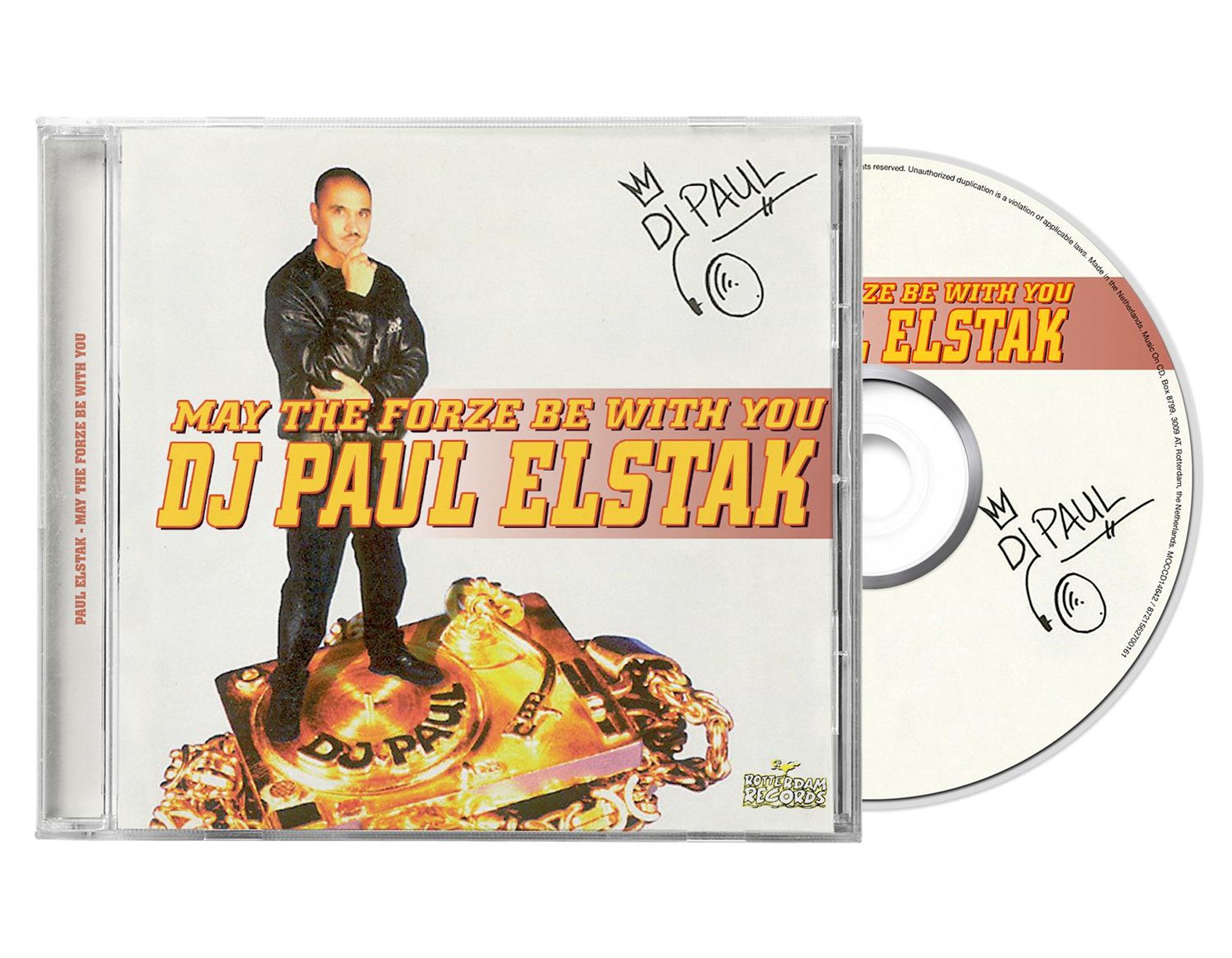 DJ Paul Elstak – May The Forze Be With You — barcode 8721562700161