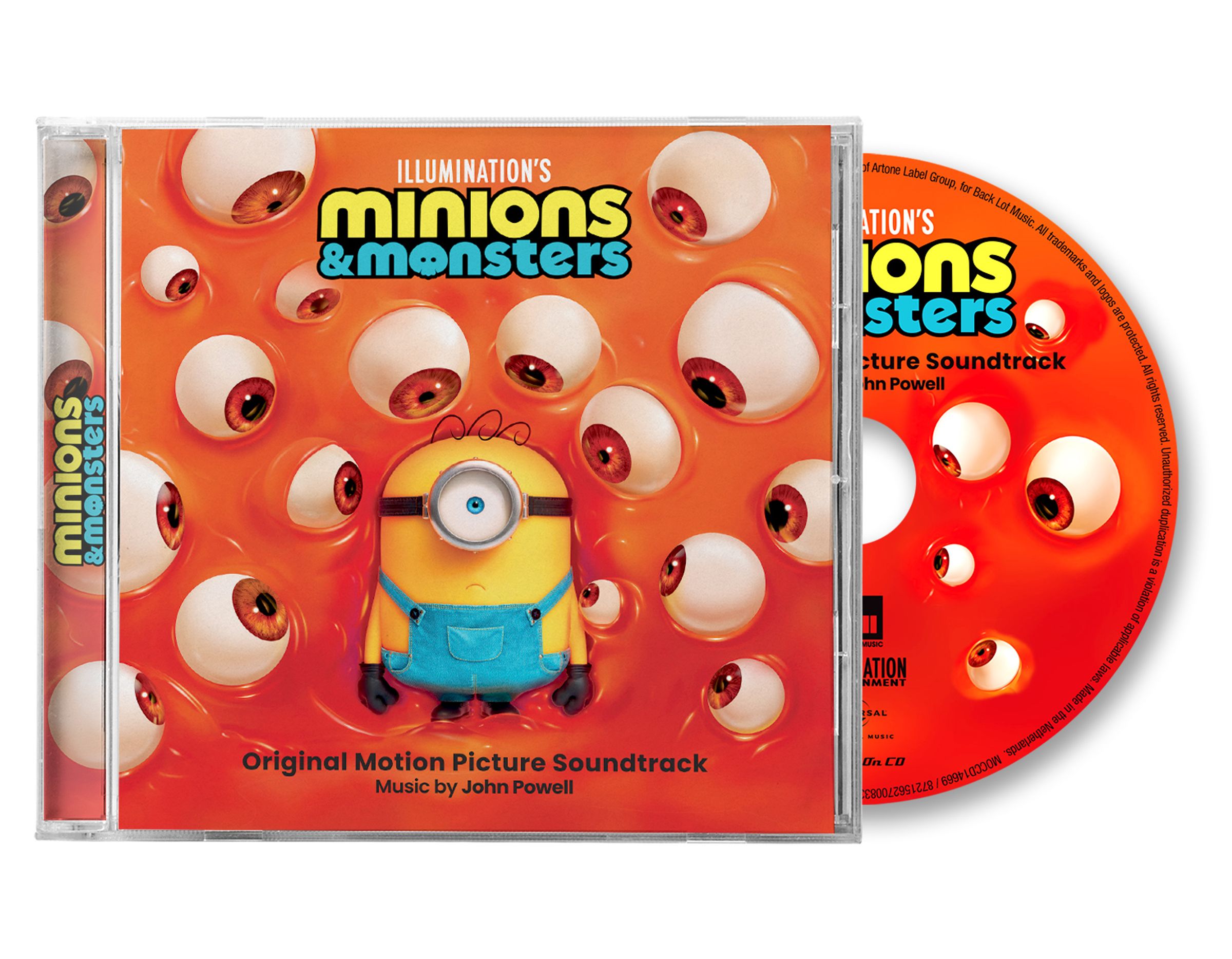 John Powell – Minions & Monsters — barcode 8721562700833