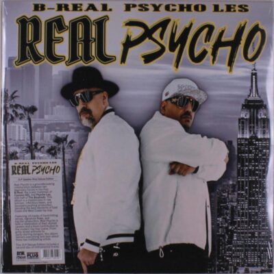 B-Real & Psycho Les – Real Psycho (Deluxe Limited Edition) (Splatter Vinyl) — barcode 9010974030126
