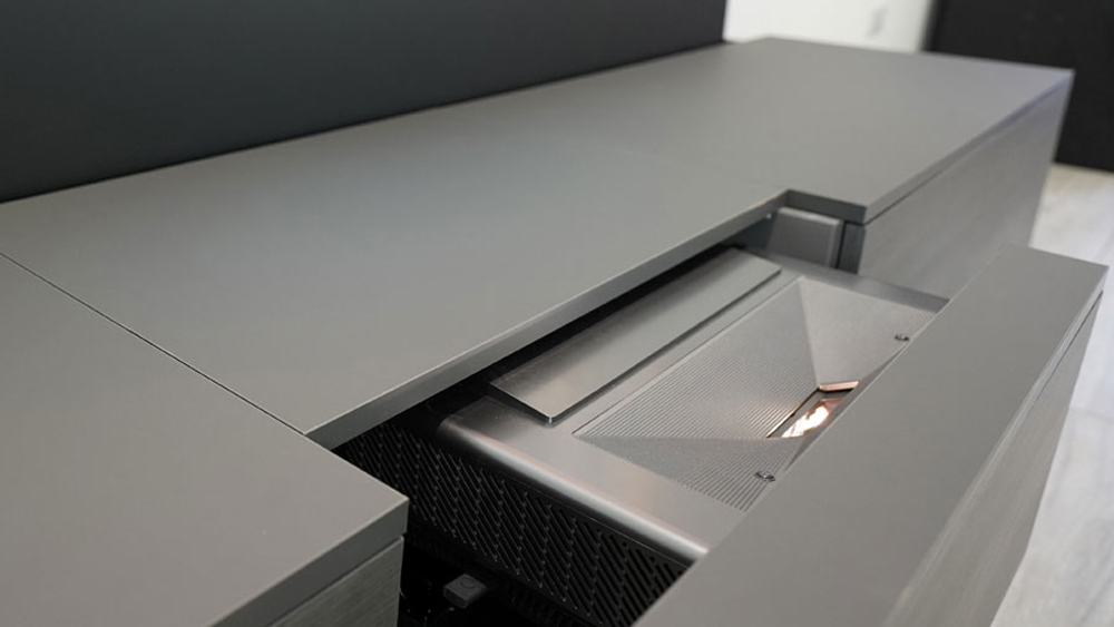 AV Motion cabinet UST projector mechanism