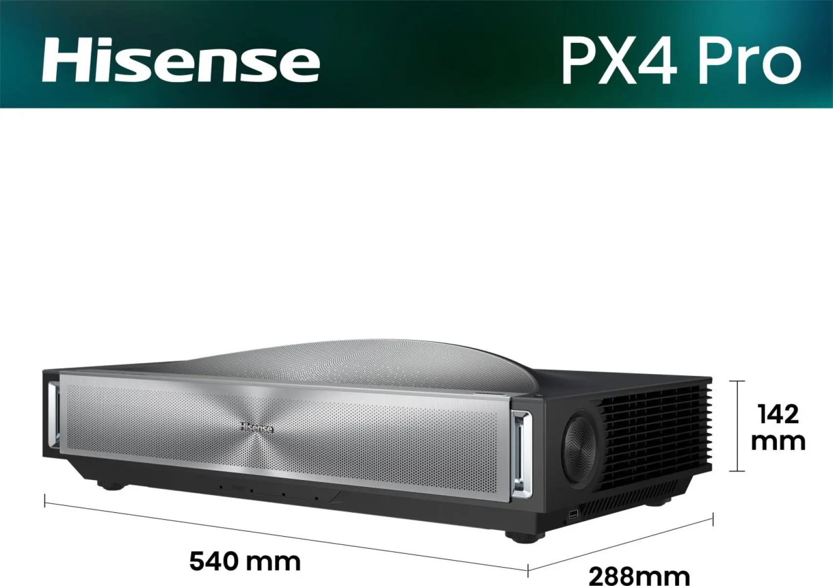 Hisense PX4 PRO 4K TriChroma Laser Projector