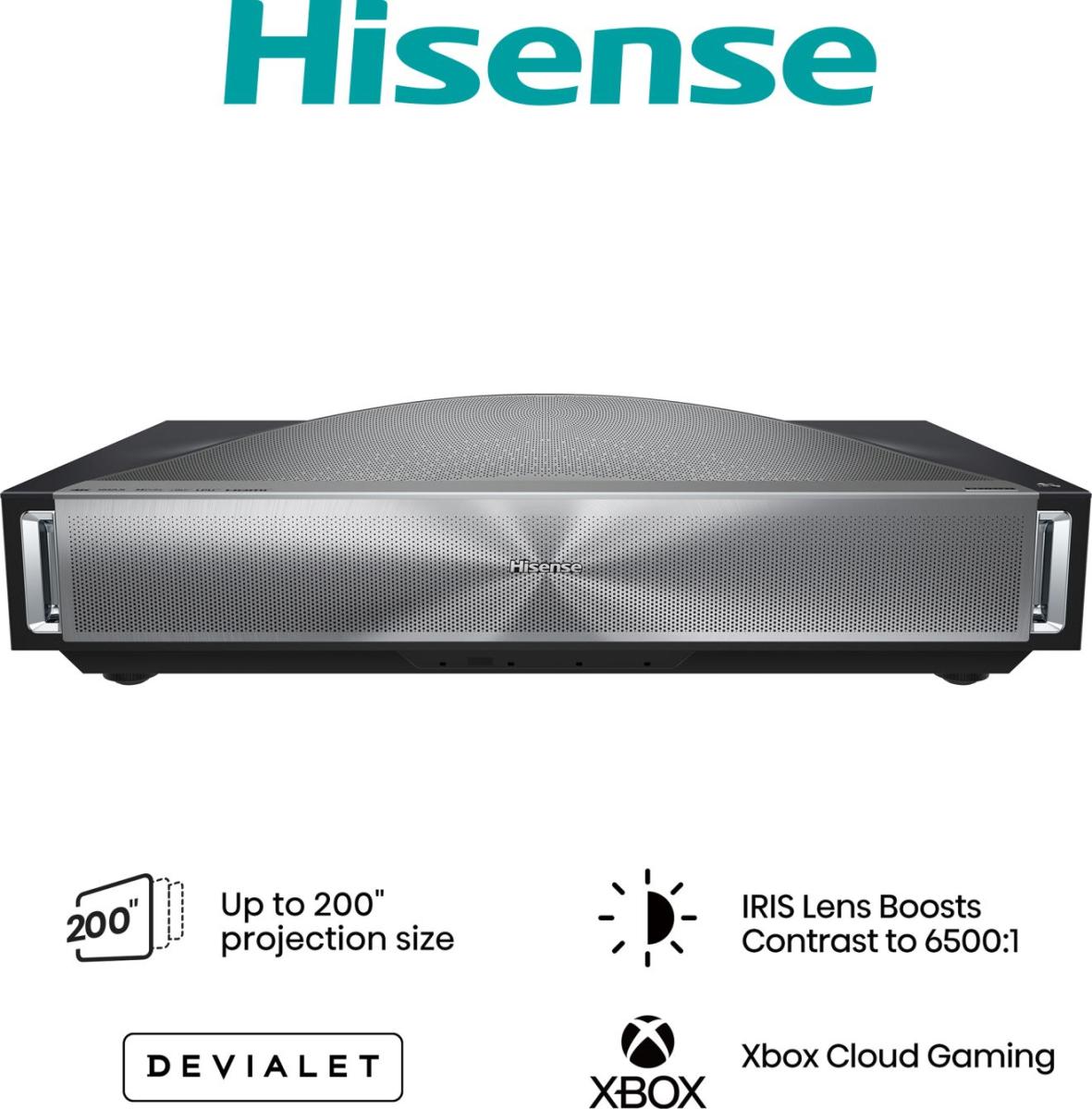 Hisense PX4 PRO 4K TriChroma Laser Projector
